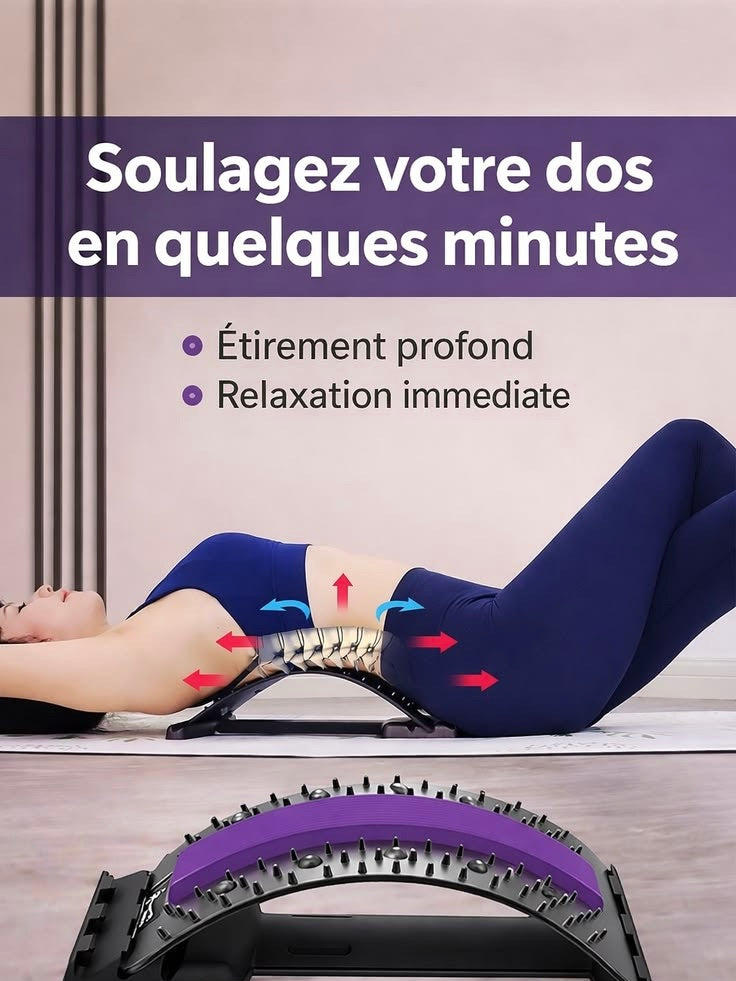 Civière dorsale (Mal de dos)